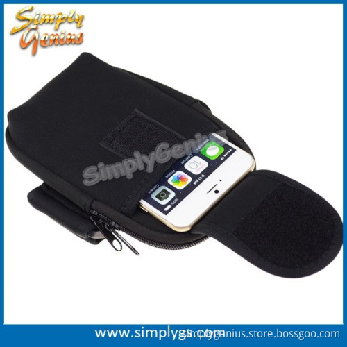 (Popular) waterproof armband, armband phone holders, elastic velcro armband
